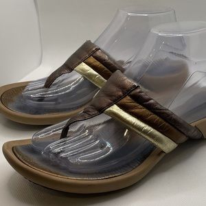 Nike lab G series leather thong sandals